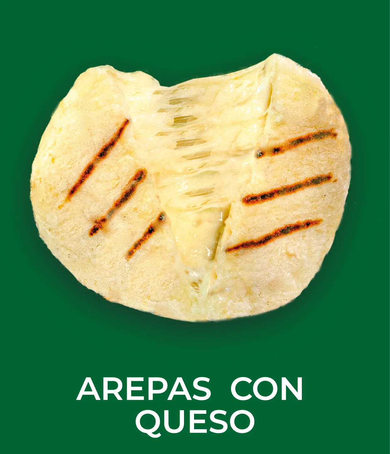 AREPAS CON QUESO