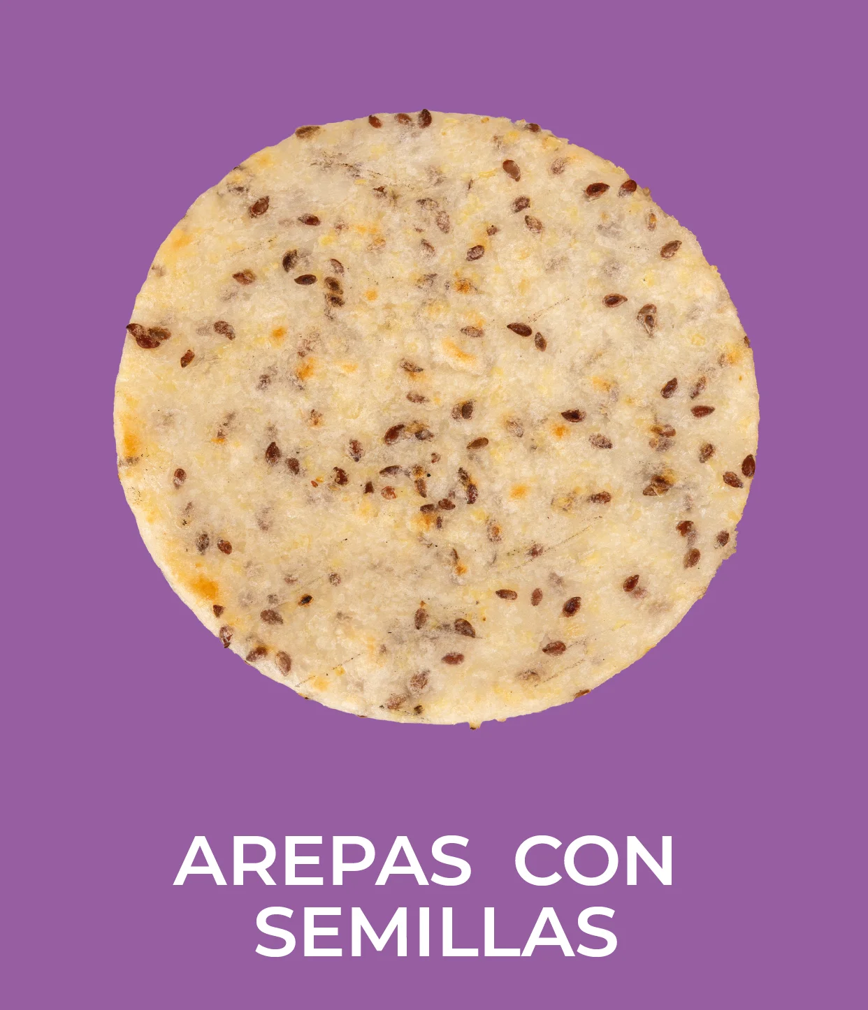 AREPAS CON SEMILLAS