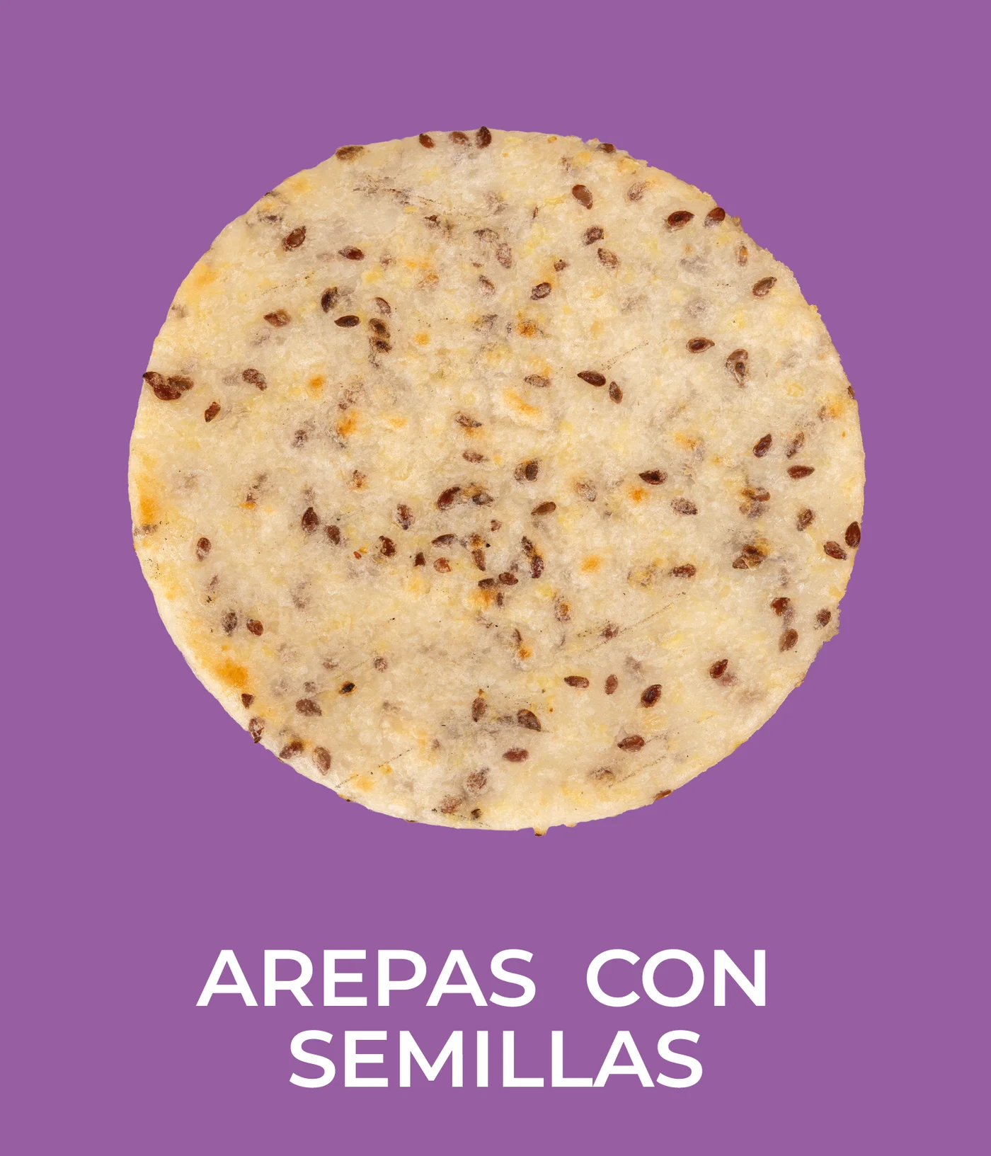 AREPAS CON SEMILLAS